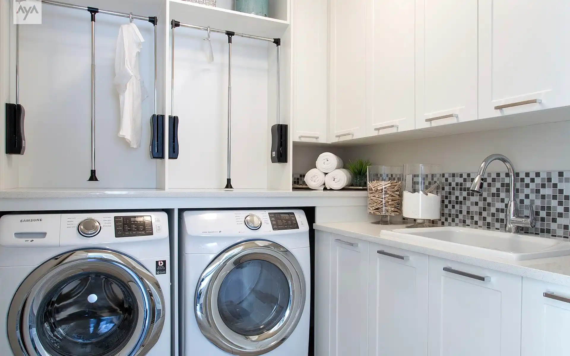 How to do a practical design at your laundry room